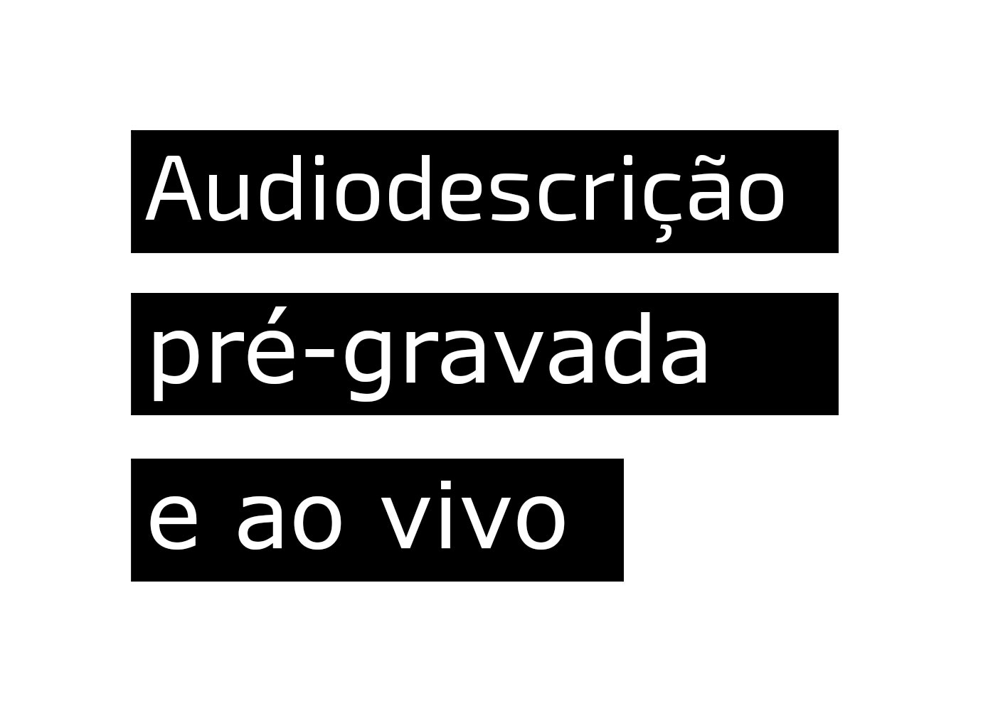 Audiodescrição